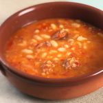 Judías blancas con chorizo